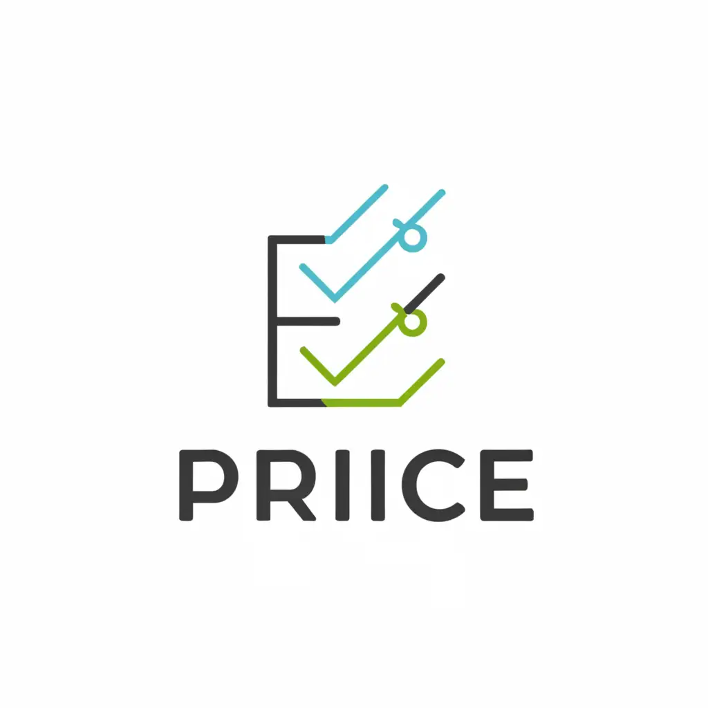 a logo design,with the text "price", main symbol:list,Moderate,be used in Internet industry,clear background