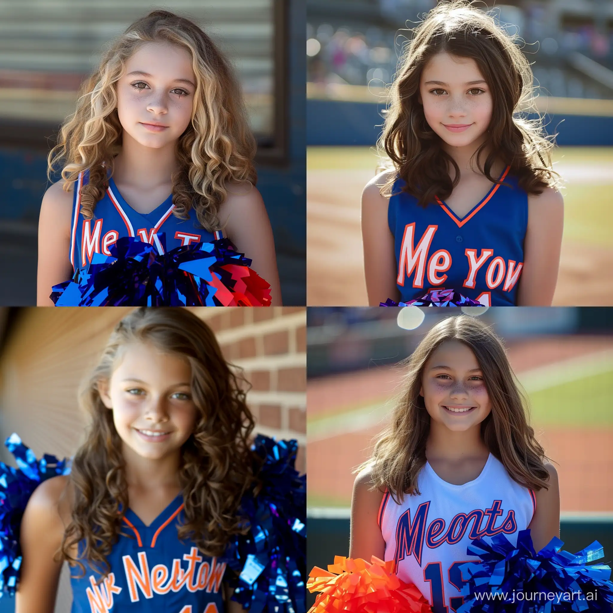 New York Mets 13-14 year old cheerleader