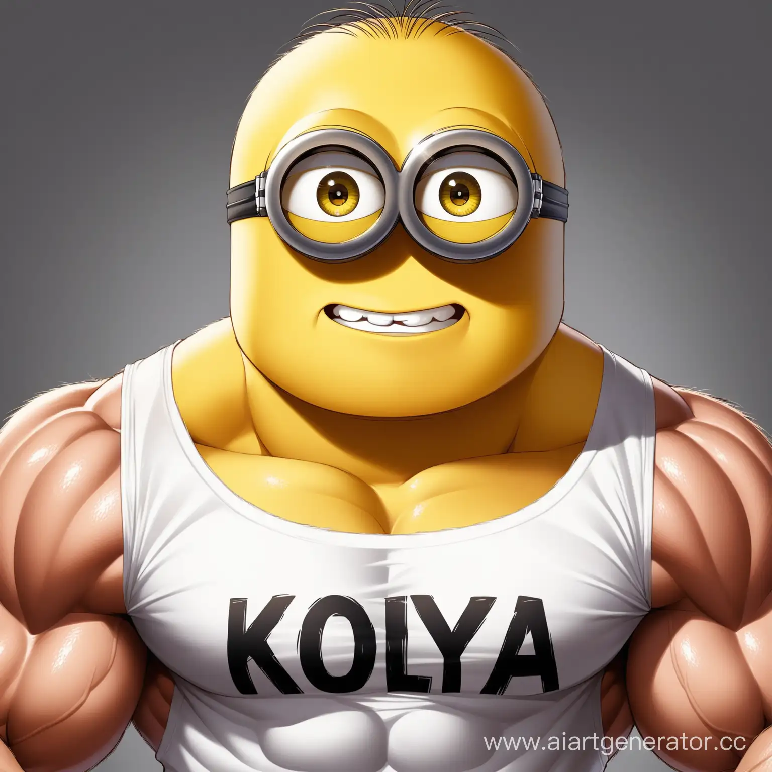 MuscleBound-Minion-Kolya-Shirt-Design