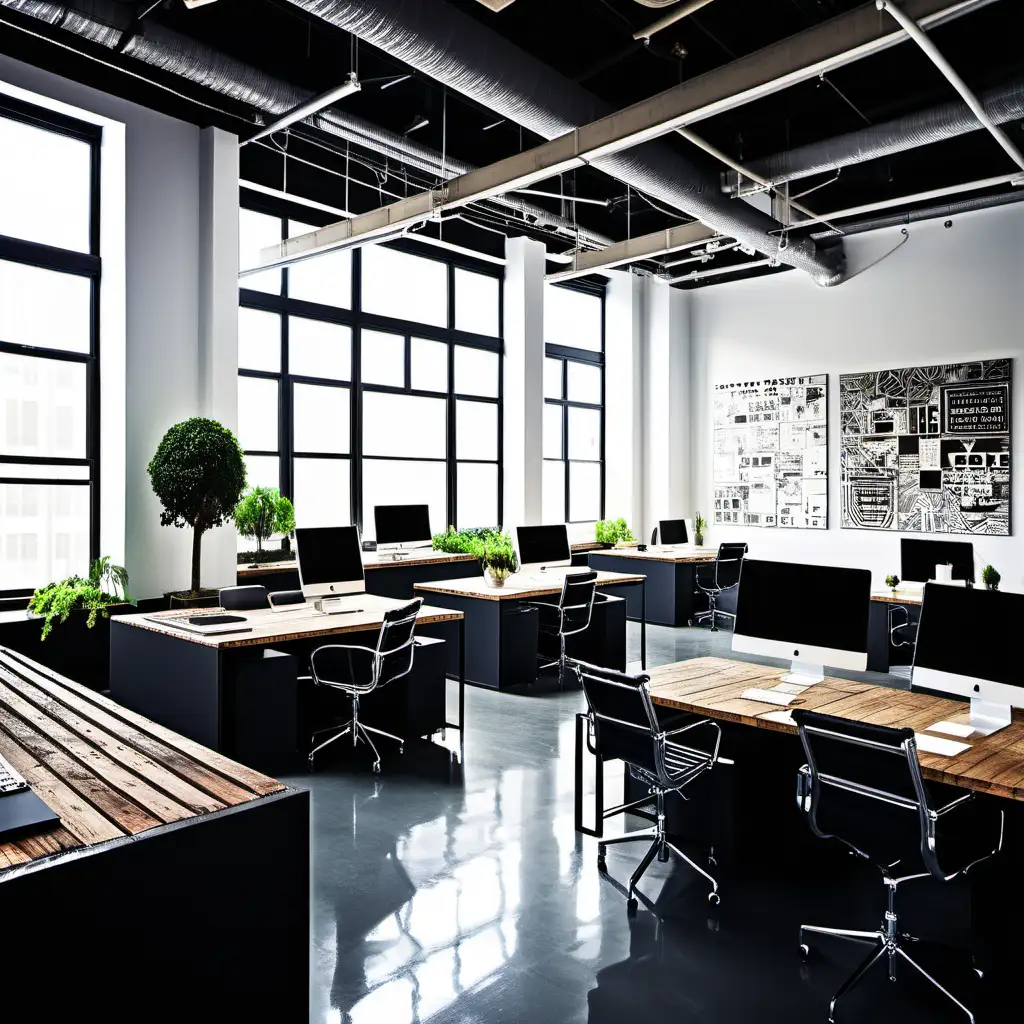 trendy office space
