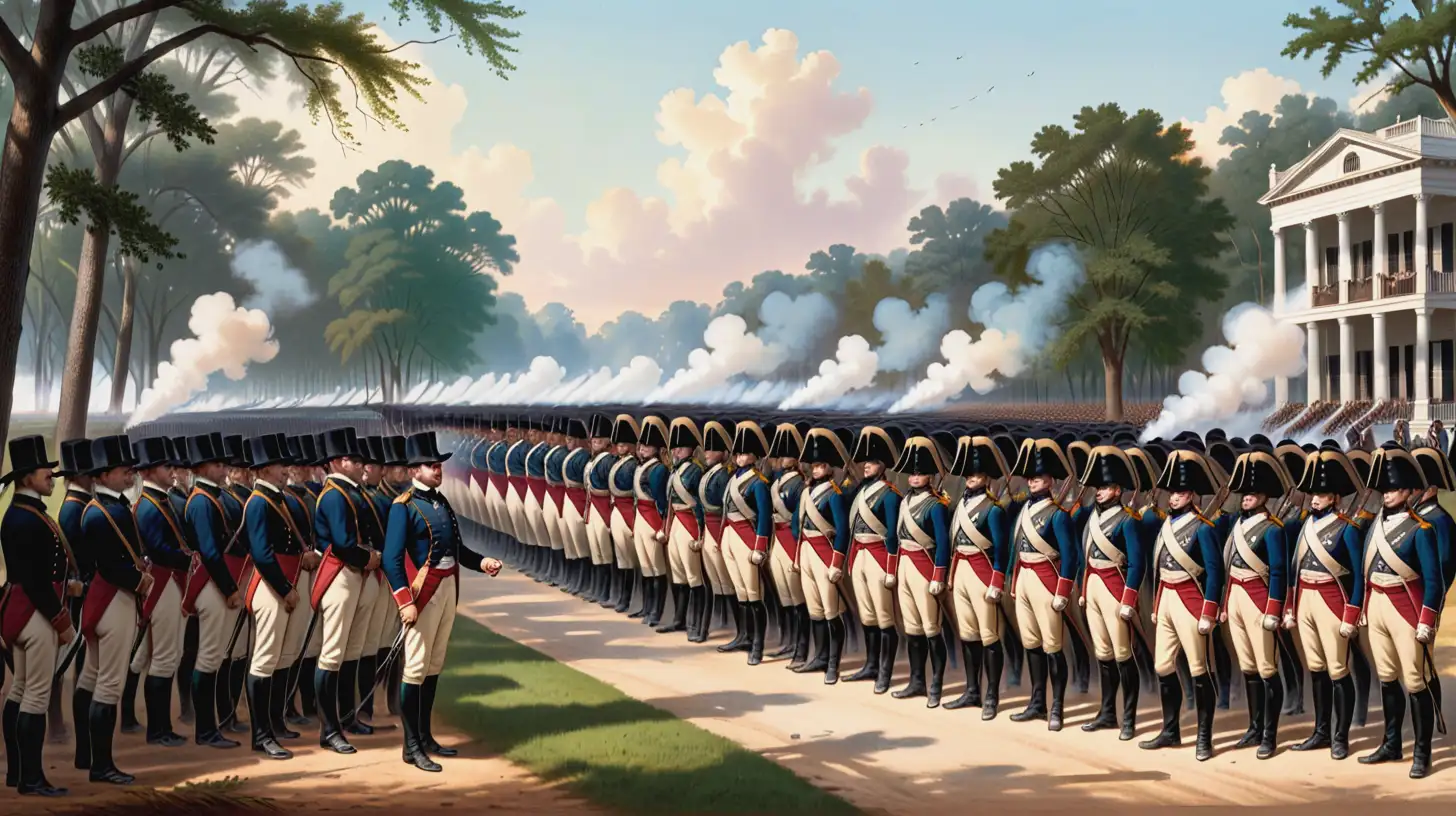 President Jackson Threatening Troop Deployment During South Carolina Secession Crisis of 1832