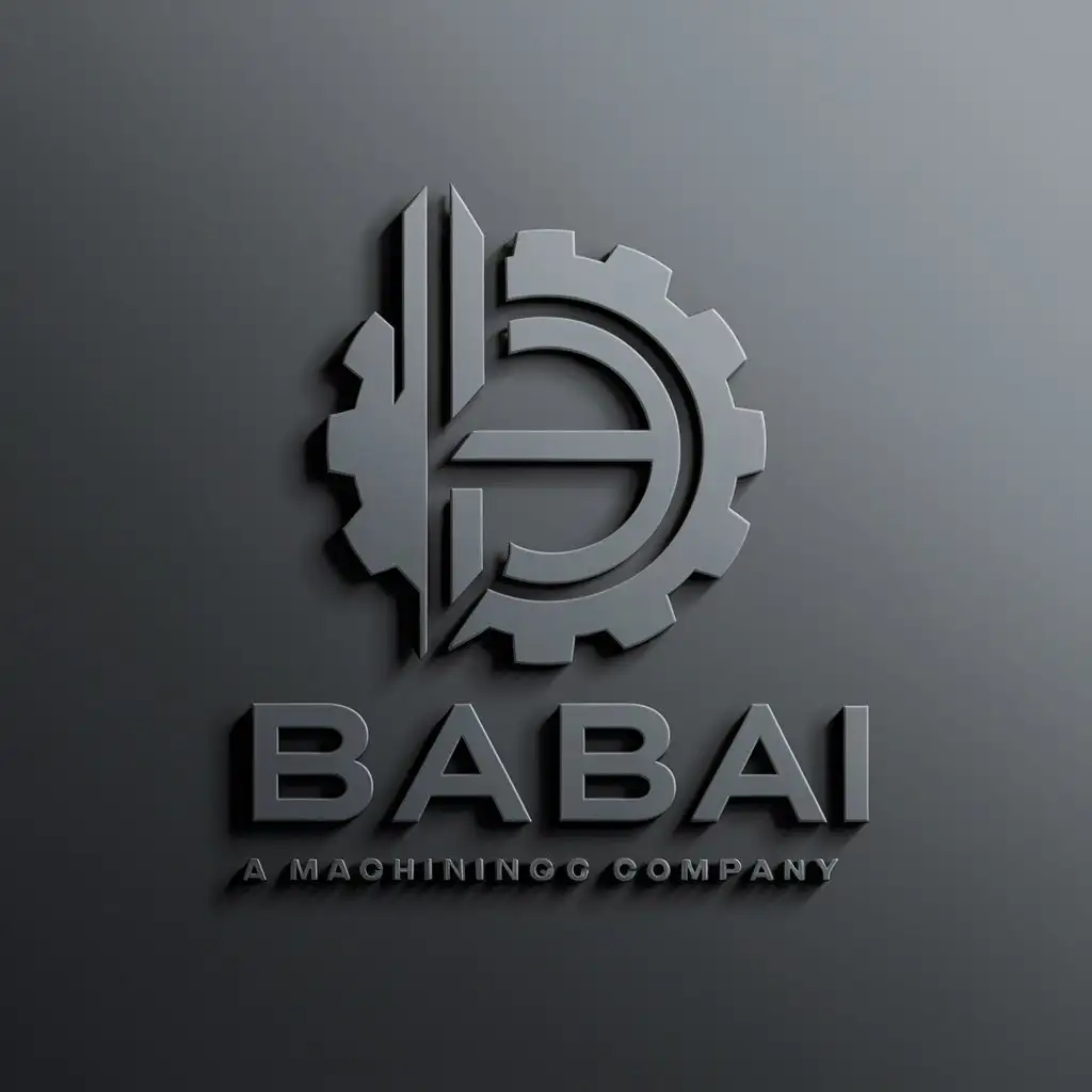 Babai logo for machining company