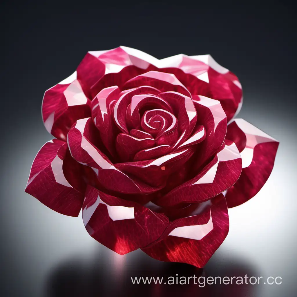 Exquisite-Ruby-Gemstone-Sculpture-Elegant-Rose-Flower-Design
