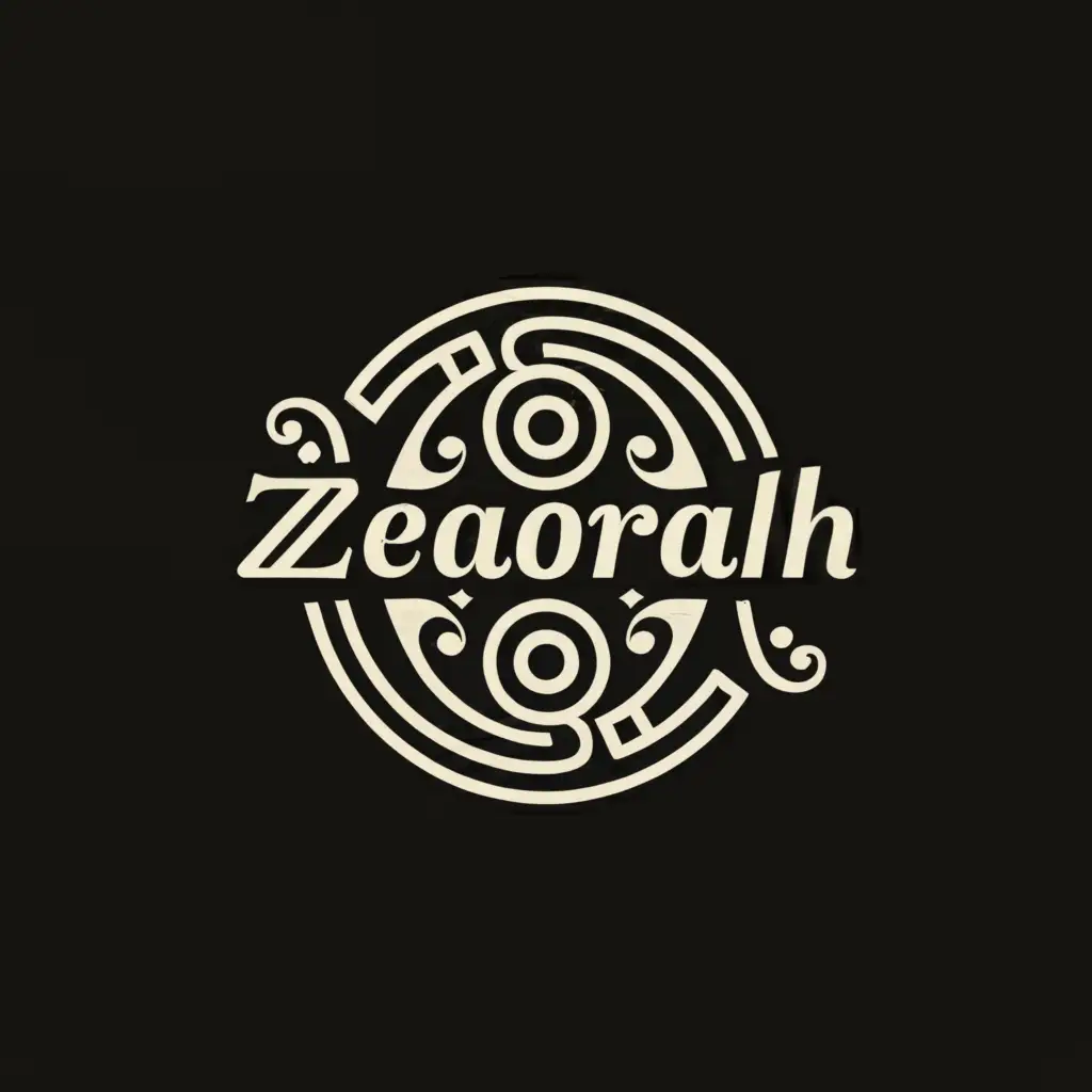 LOGO-Design-for-Zeaorah-Polynesian-Maori-Tribal-Swirl-Tattoo-Circle-with-Clear-Defined-Lines