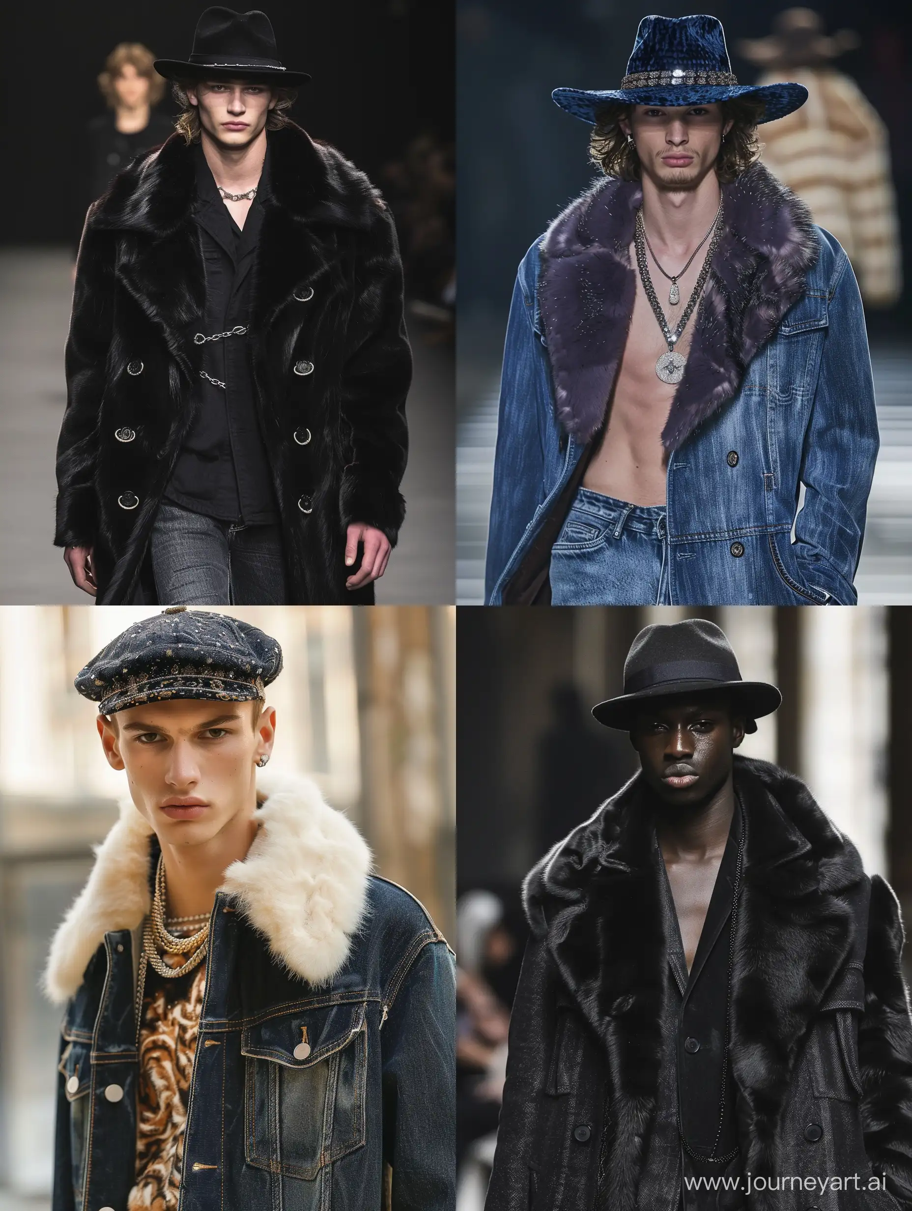 Fashionable-Male-Model-Posing-in-Slim-Jeans-Coats-and-Exquisite-Accessories