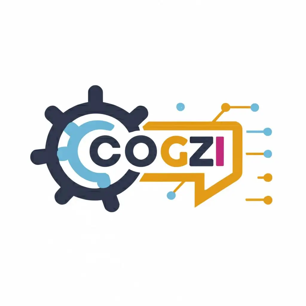 logo, conversational commerce technology, with the text "cogzi", be used in Technology industry