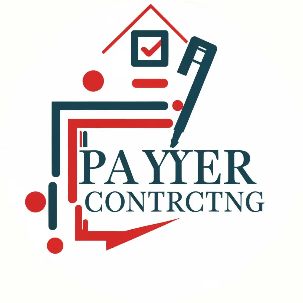 logo, form, with the text "Payer Contracting", typography