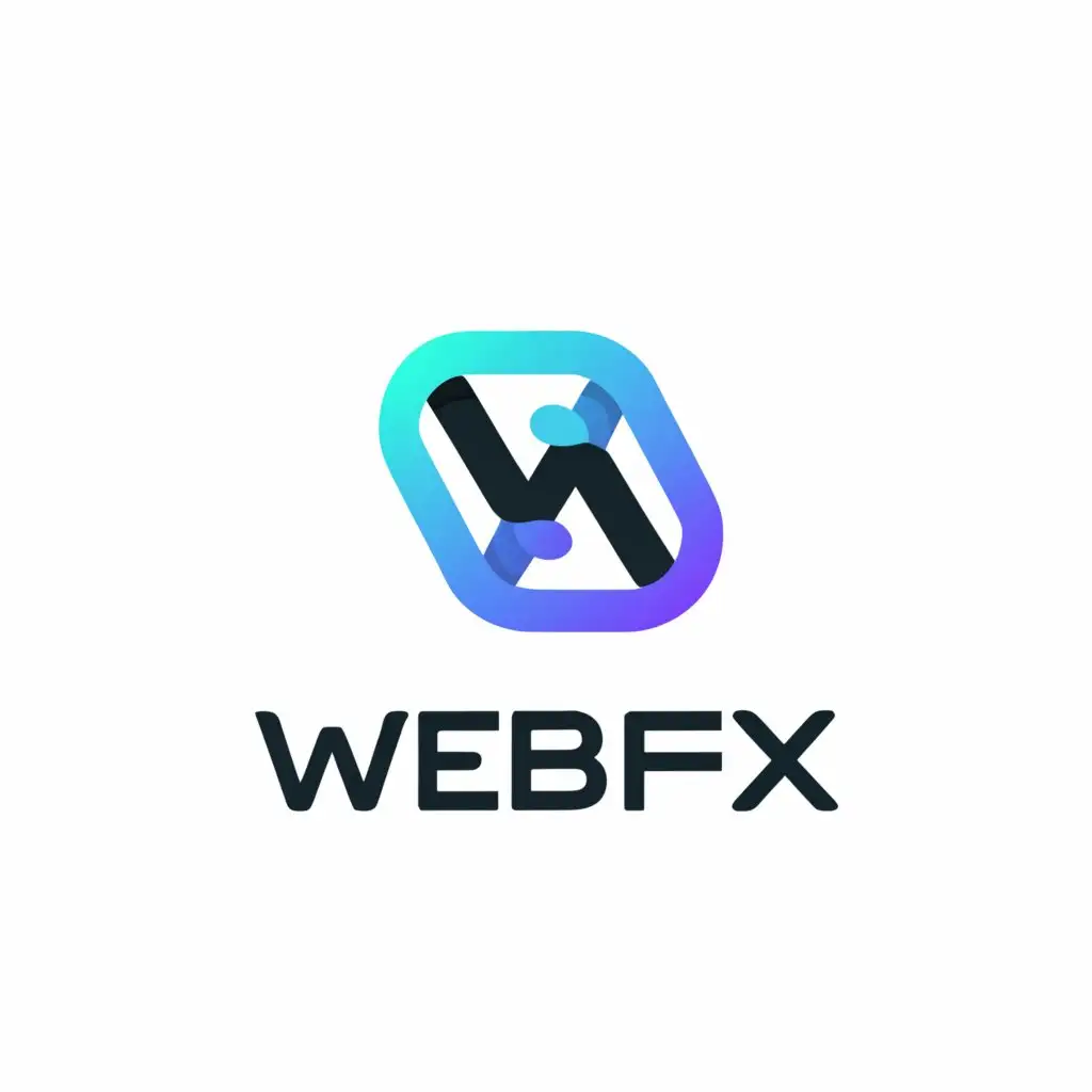a logo design,with the text "WEBFX", main symbol:UNIQUE LOGO,Moderate,clear background