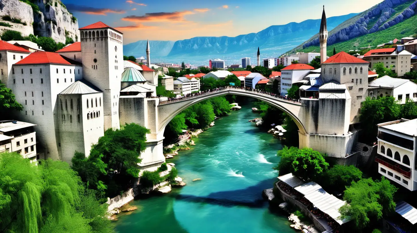 Majestic Views of Mostar Discovering the Capital City of Austria
