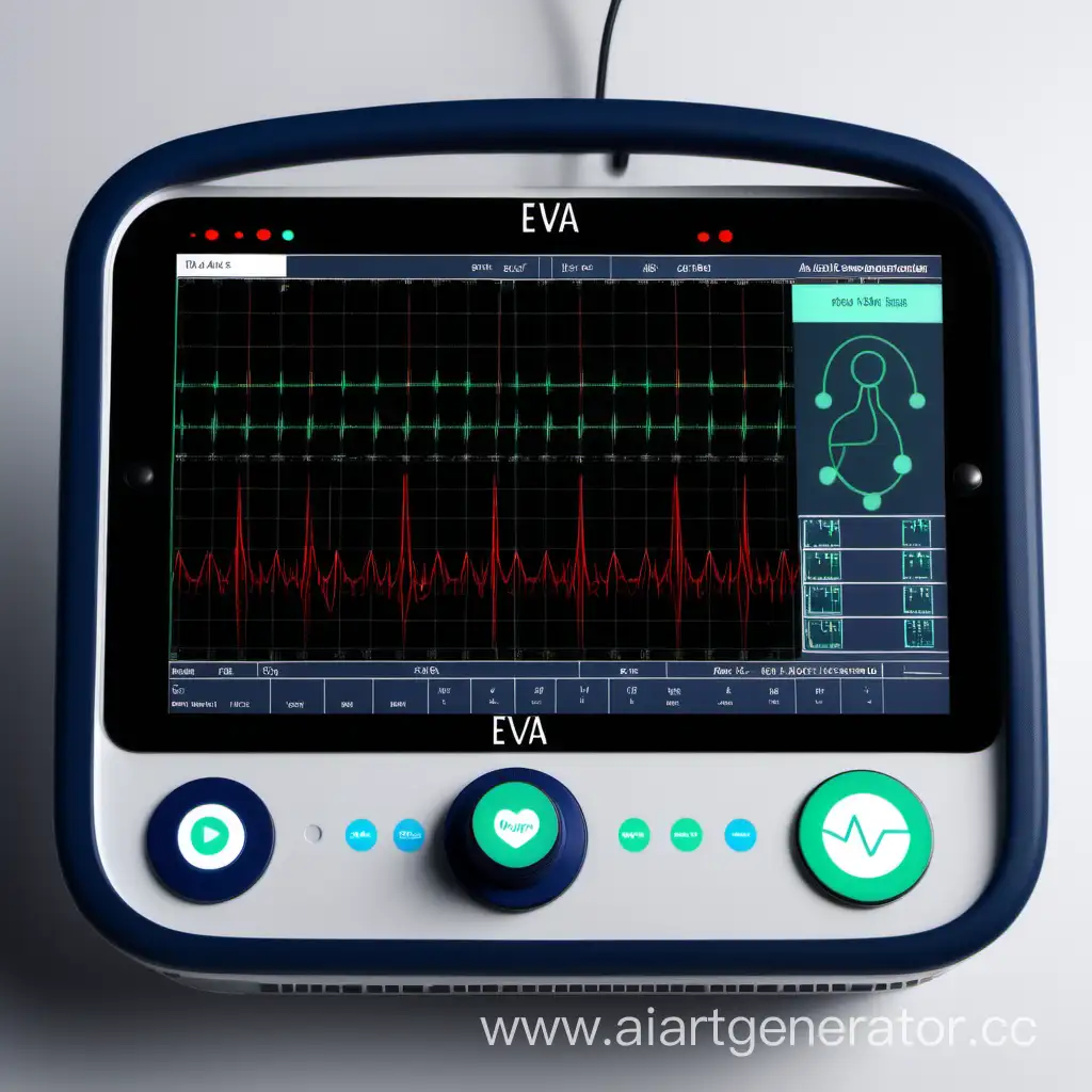 Eva36d-Connected-to-EKG-Monitoring-Futuristic-Medical-Technology-Illustration