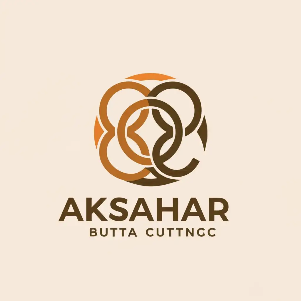 a logo design,with the text "Akshar Butta Cutting", main symbol:We Believe In Trust,Moderate,clear background