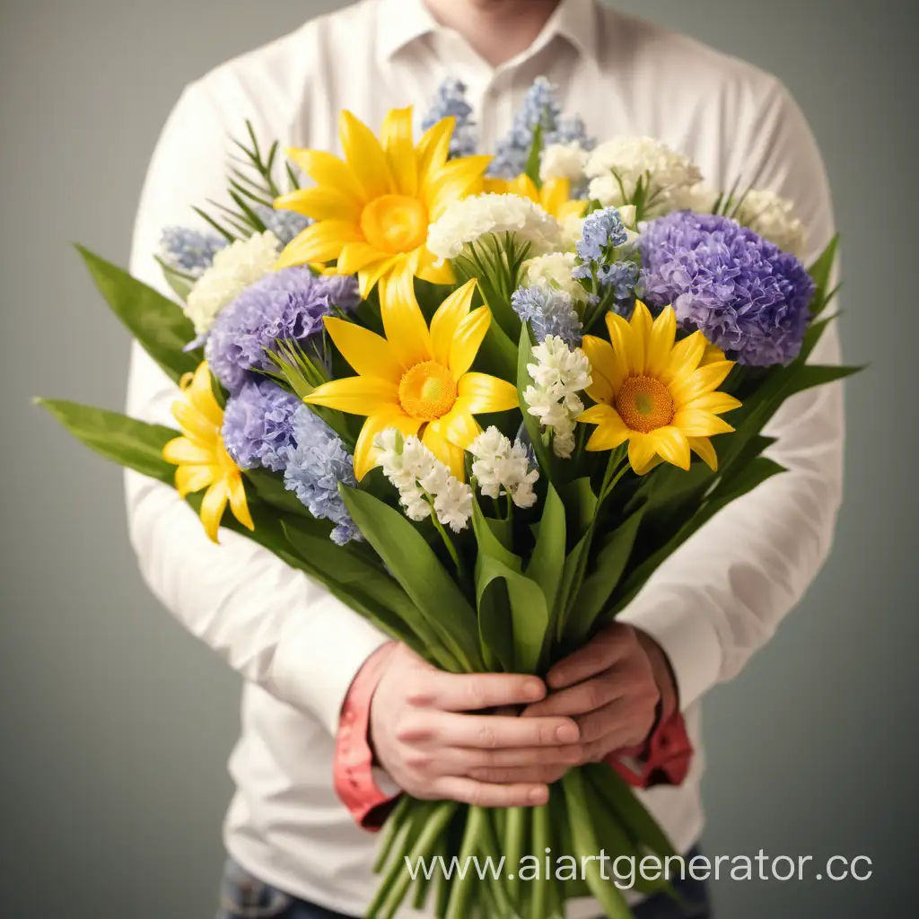 March-8th-Celebrations-Women-Receiving-Congratulations-Flowers-and-Sunlight