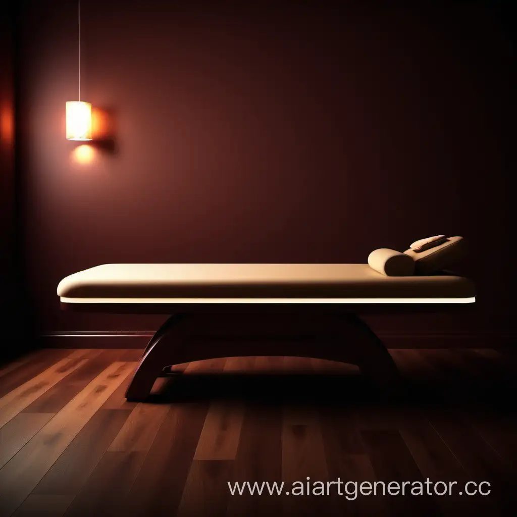 Massage-Table-in-WarmToned-Business-Card-Design