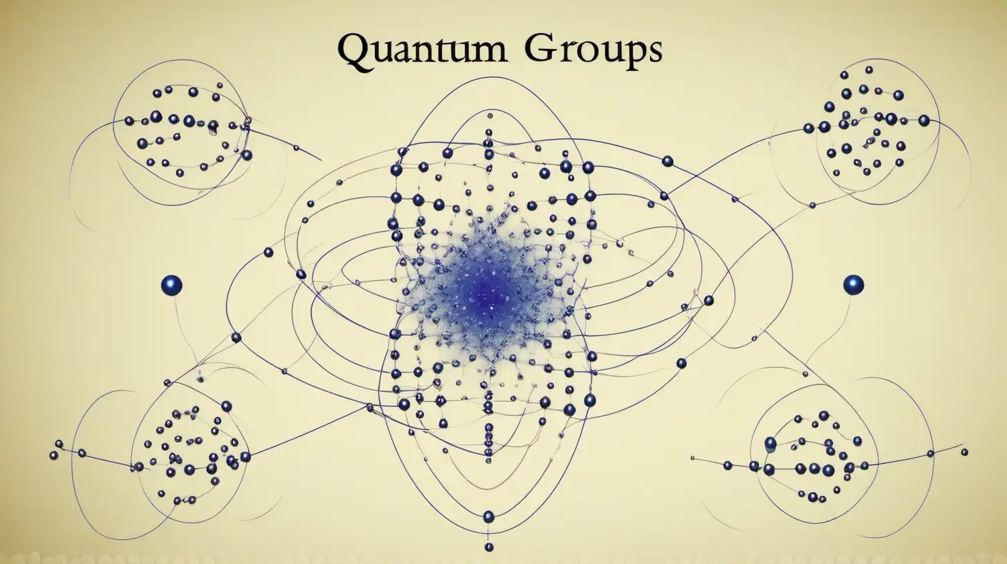 Abstract Quantum Groups Conceptualized in Vibrant Colors