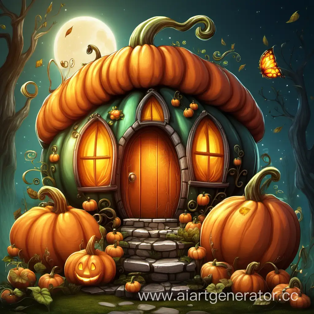 Enchanting-FairyTale-Pumpkin-House