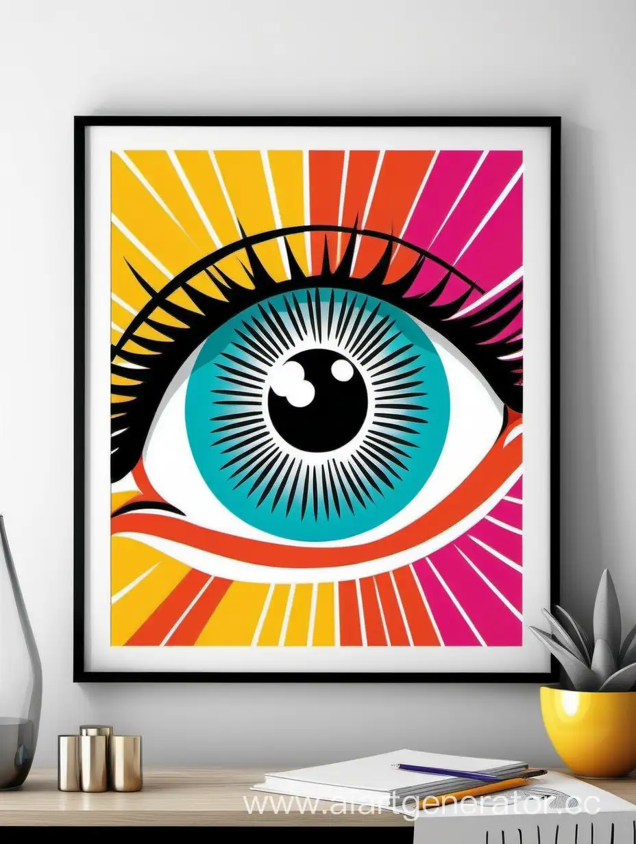 These illustrations feature vibrant colors and bold line, drawing inspiration from the Pop Art movement of the mid-20th century. An eye-catching way to add a touch of modern art to any space. Whether you're a fan of Pop Art or simply looking to add some fun and color to your home or office, this collection is sure to impress