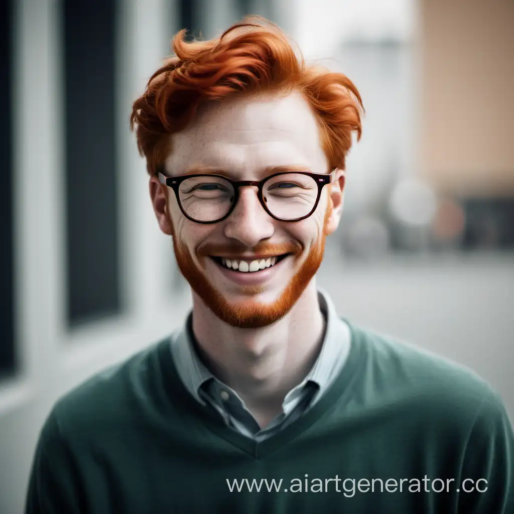 Joyful-Redhead-Man-with-Glasses-Smiling-Happily