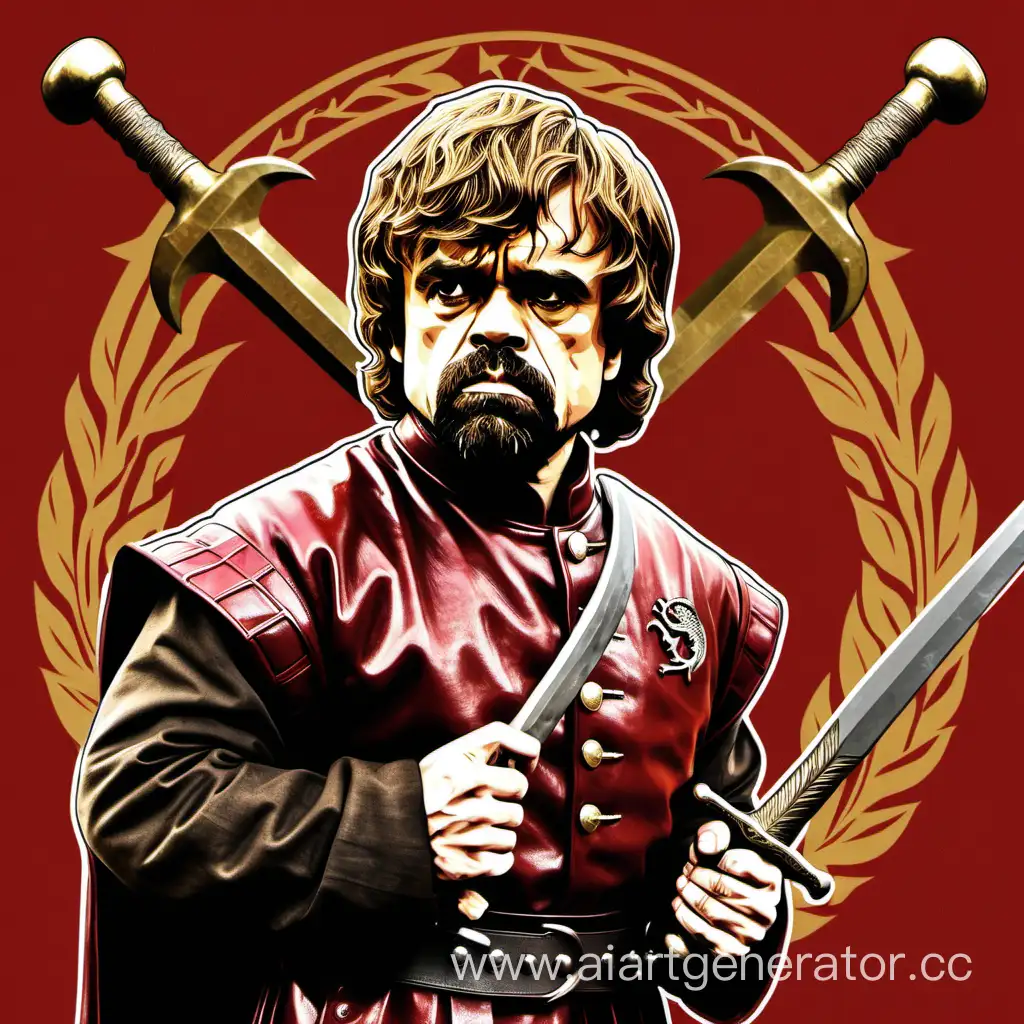 Tyrion-Lannister-Ruling-with-Communist-Symbolism-Sickle-and-Hammer