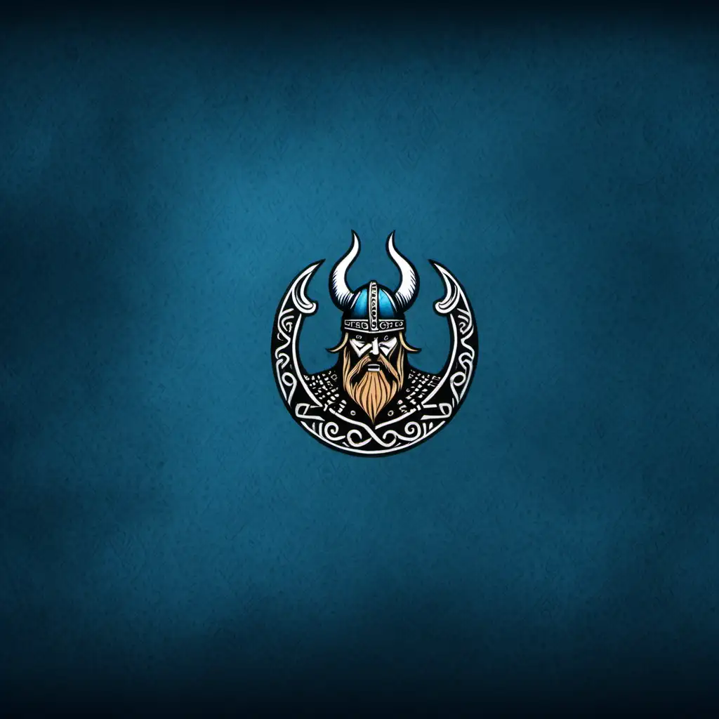 viking background blue
