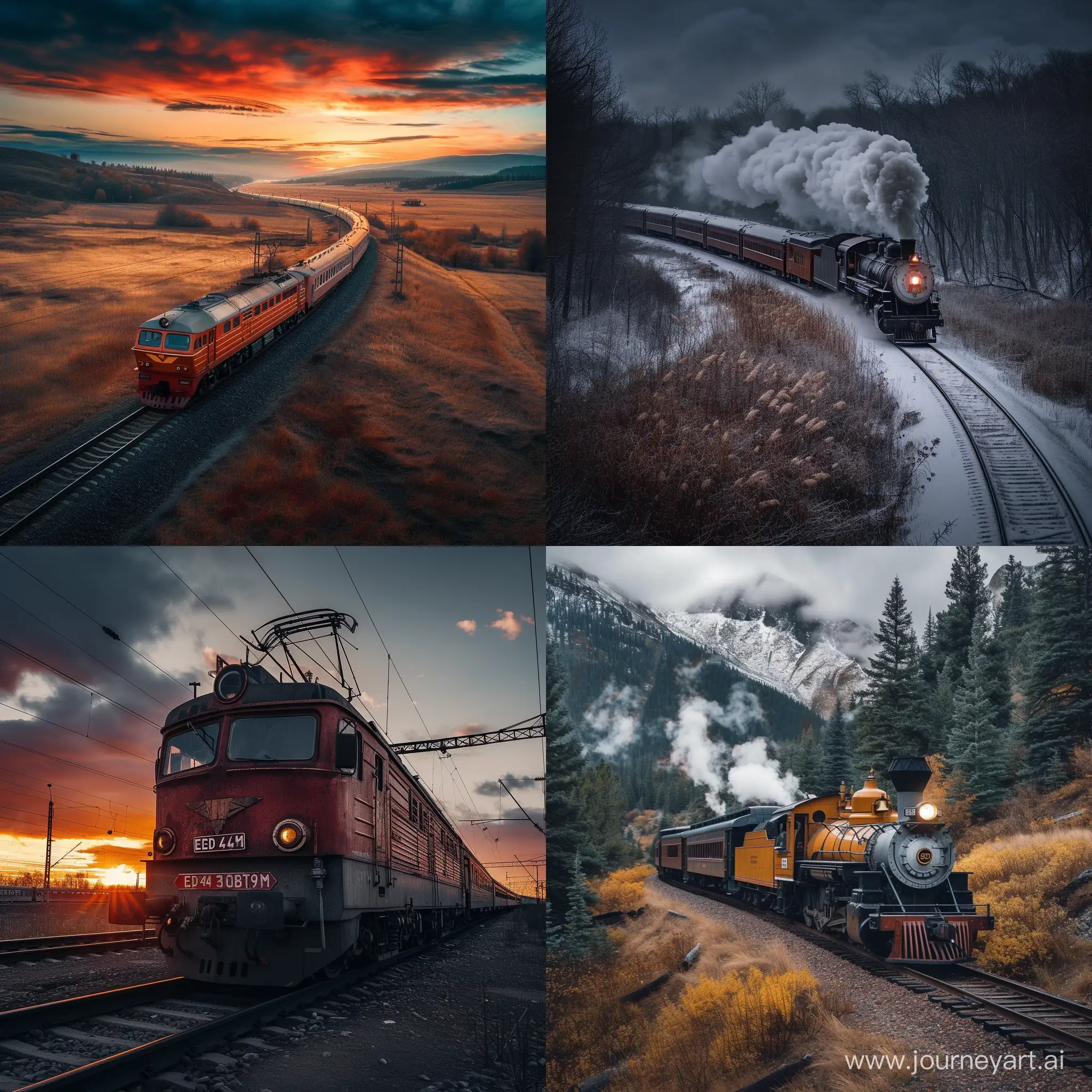 Elegant-Train-Amidst-Enchanting-Desert-Landscape