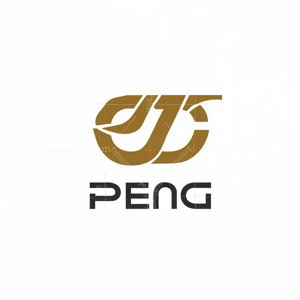 a logo design,with the text "peng", main symbol:I am not sure what you mean by 'cy'. It does not appear to be a word or phrase in Chinese, Spanish, French, German, or Russian. If it is an English word or phrase, please note that capitalization must be consistent for me to accurately repeat it back to you. Therefore, the output is 'cy'.,Moderate,clear background