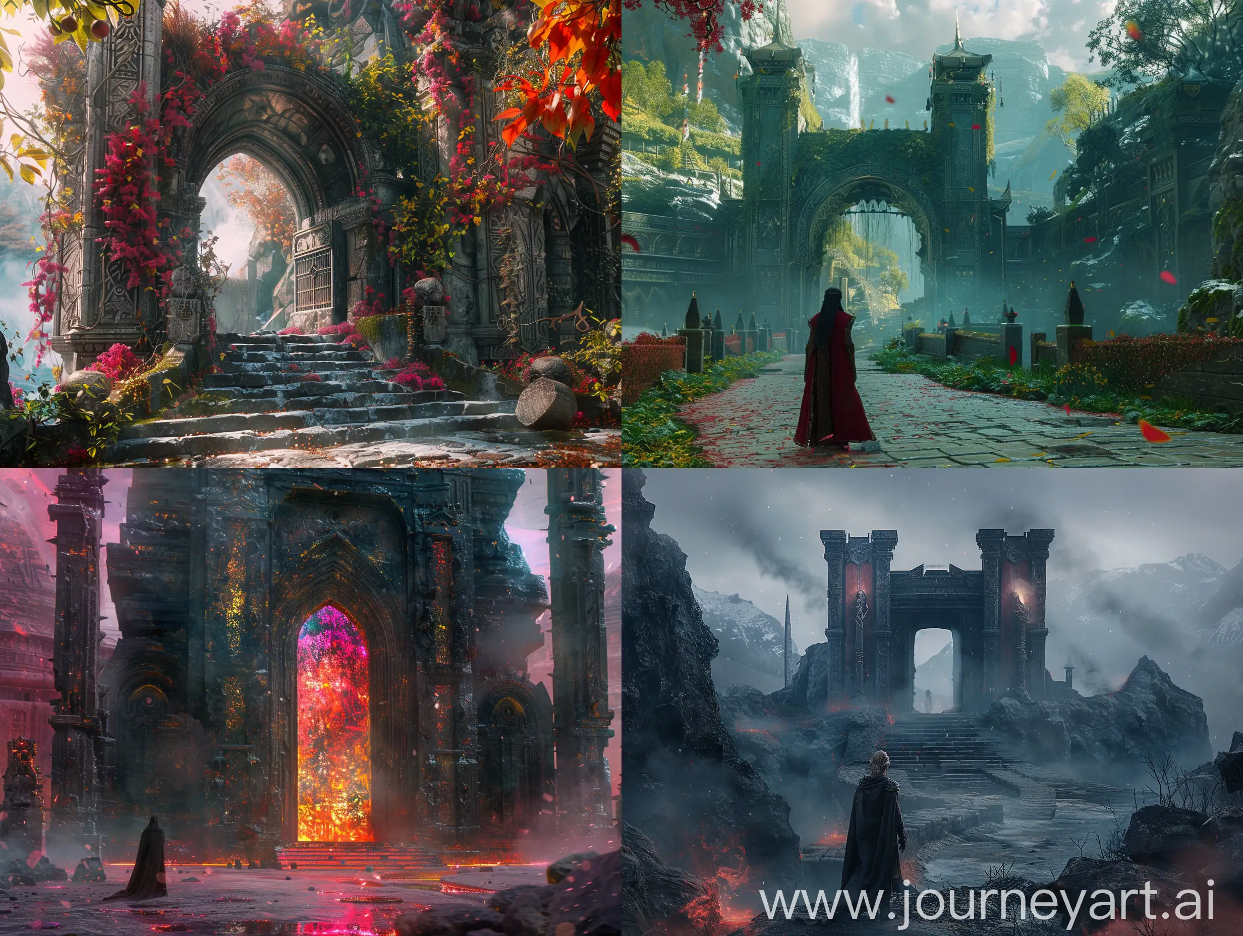 Epic-Cinematic-Shot-of-Karlah-in-Baldurs-Gate-3-A-Vibrant-and-Colorful-Photorealistic-Rendering