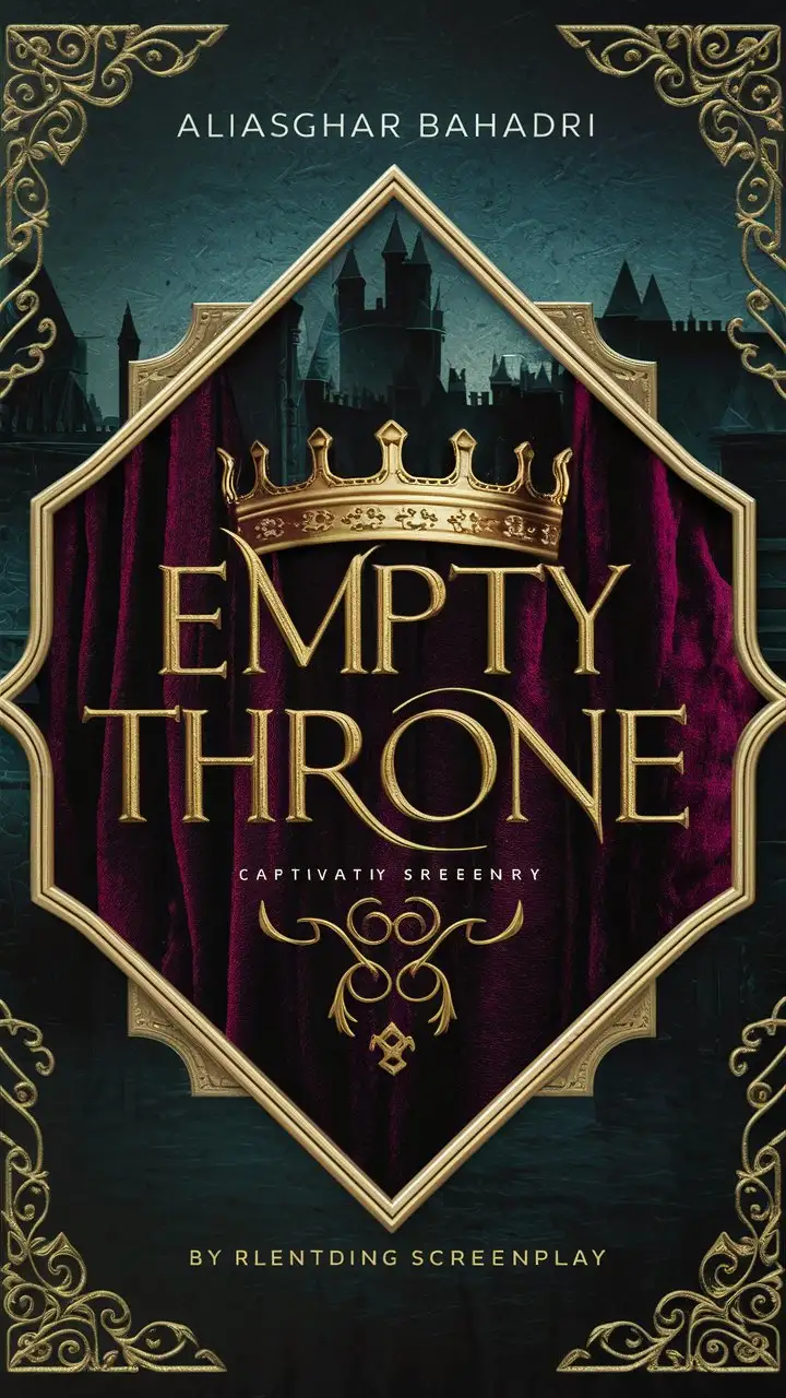A screenplay called Empty throne and written by Aliasghar Bahadri