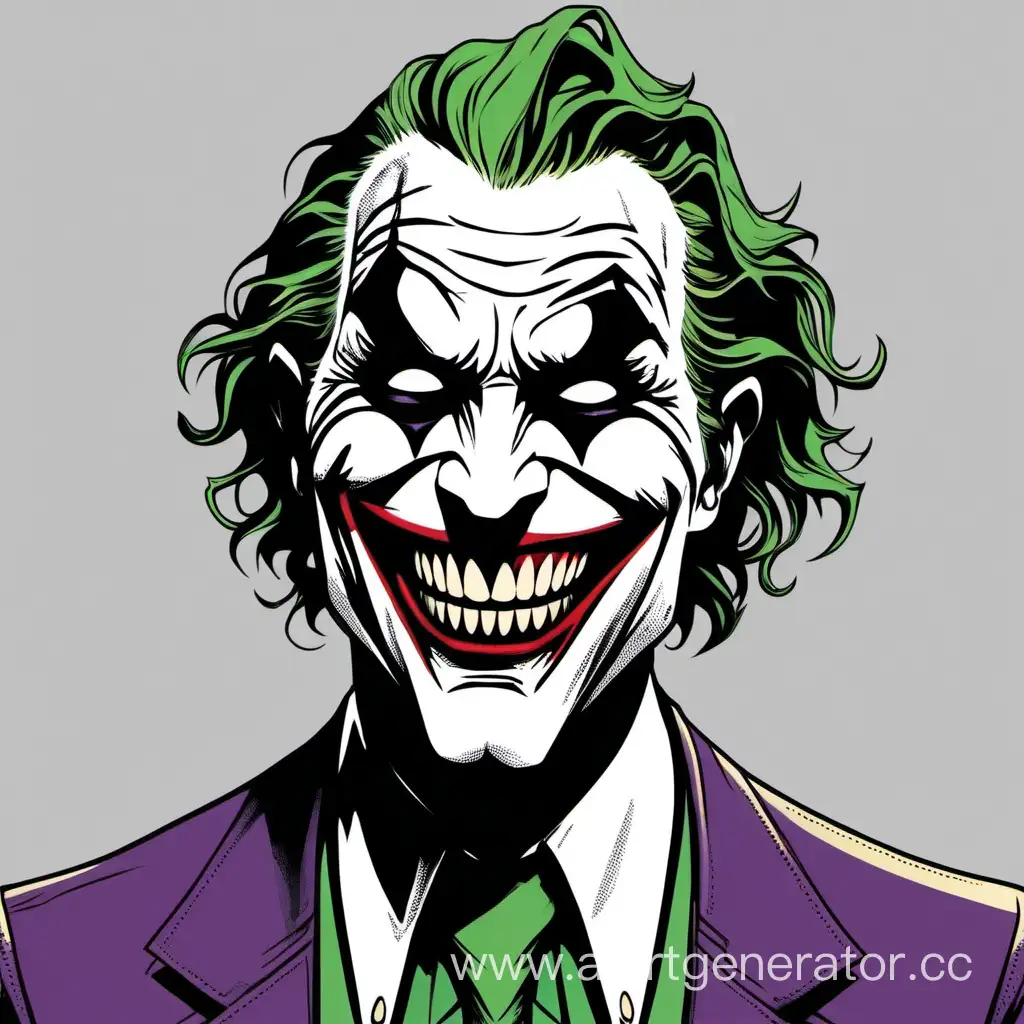 Creepy-Joker-with-Sharp-Ears-Laughing-From-Below