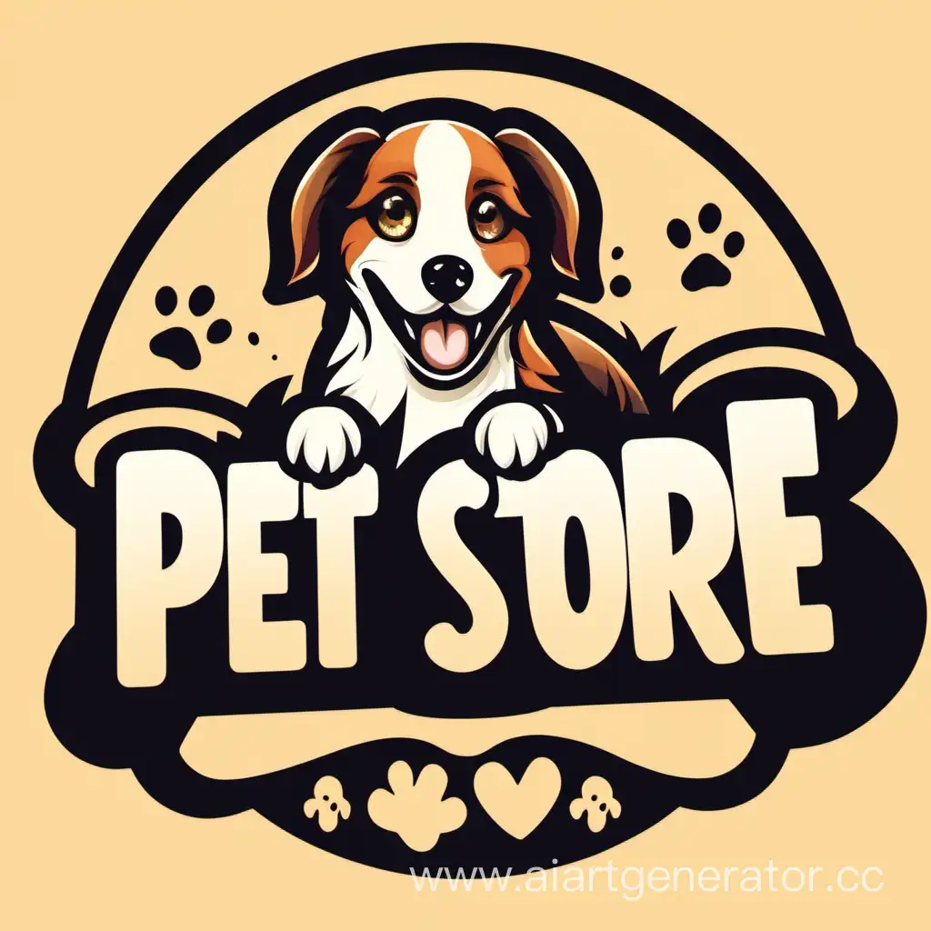 Vibrant-Pet-Store-Logo-Design-with-Animal-Companions