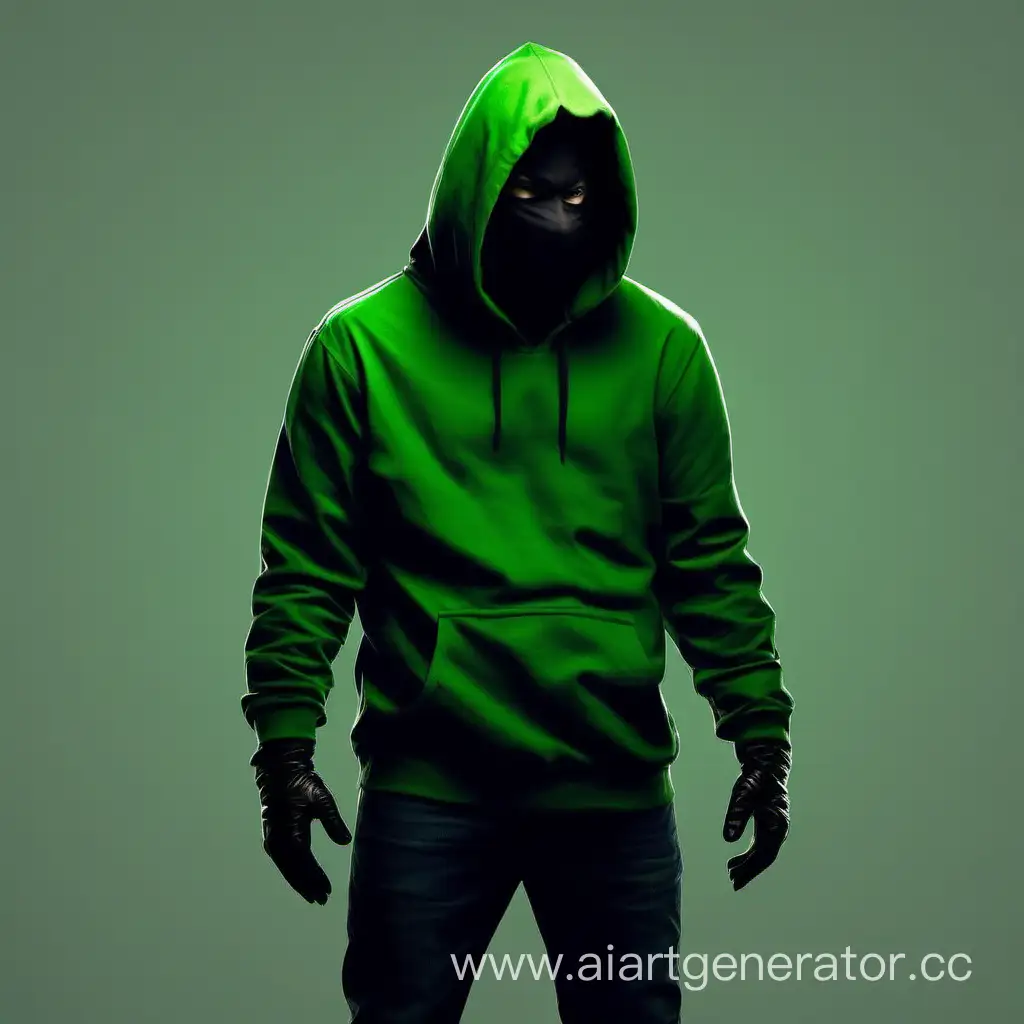 Anonymous-Figure-in-Green-Hoodie-and-Black-Mask