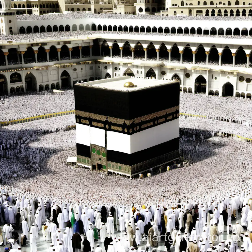 Pilgrim-on-the-Hajj-Journey-in-Mecca