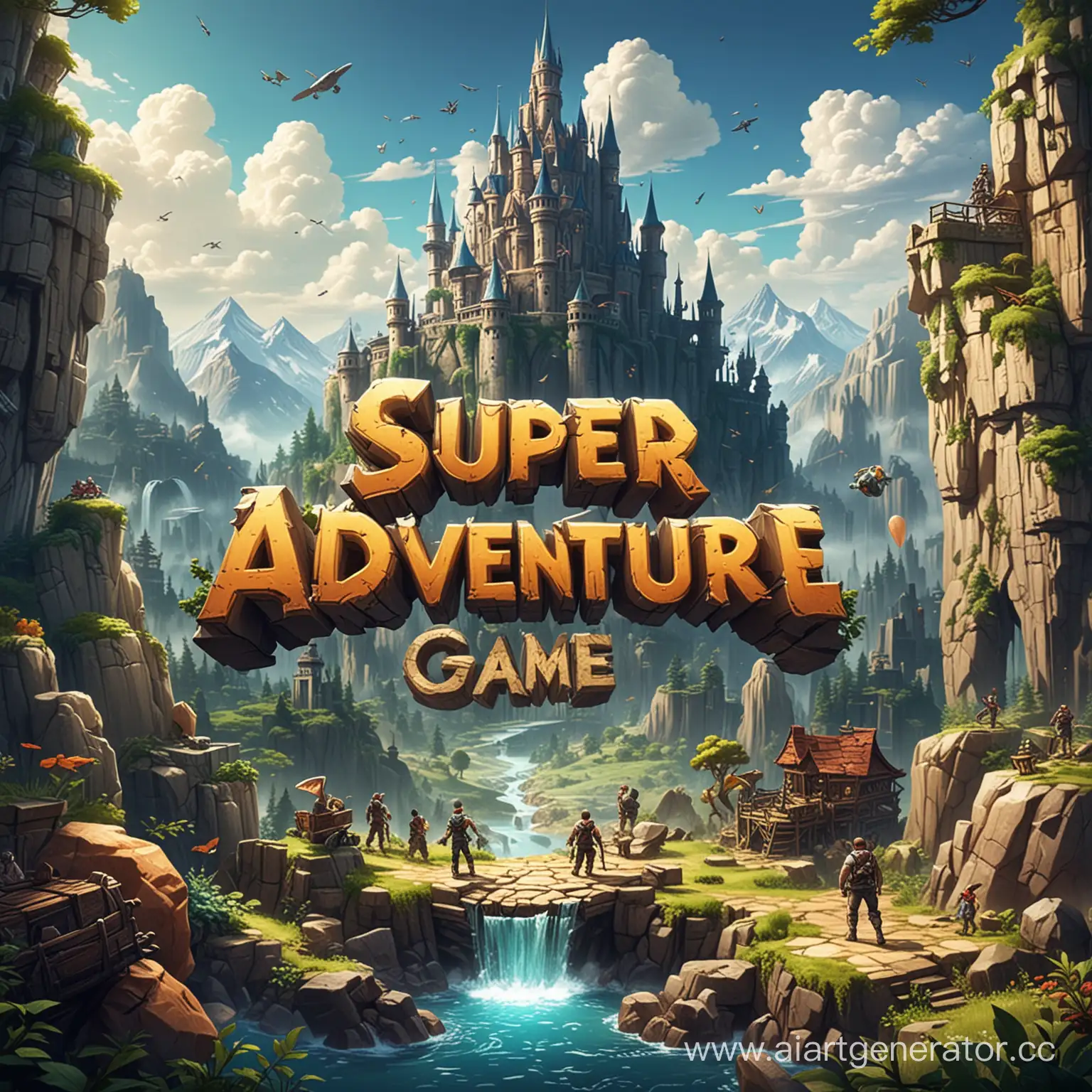 Название проекта: "Игра Super Adventure", которая погрузит игроков в захватывающий мир приключений, головоломок и сражений с боссами. Представлена в жанре action-adventure.