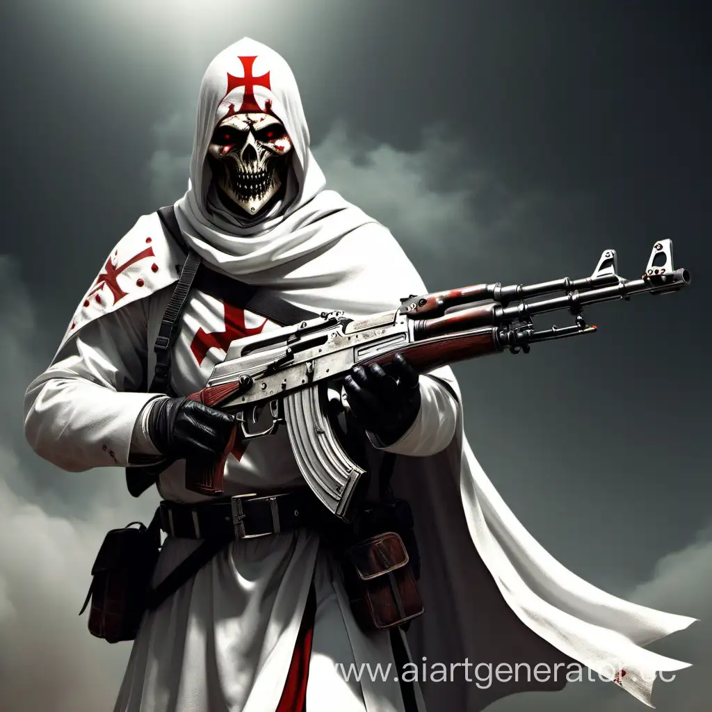 Modern-Templar-Warrior-Holding-AK47-Rifle