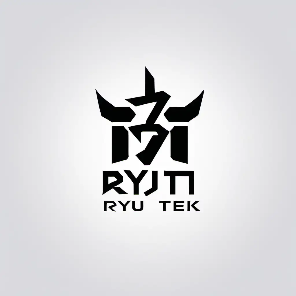 RyuTek Cyberpunk Samurai Duel Amidst Neon Cityscape