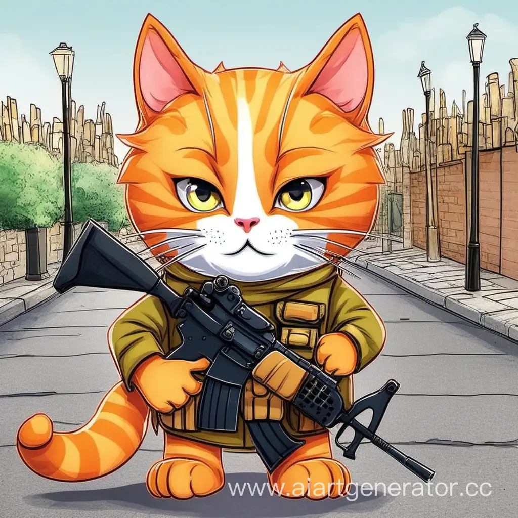 Рыжий кот террорист