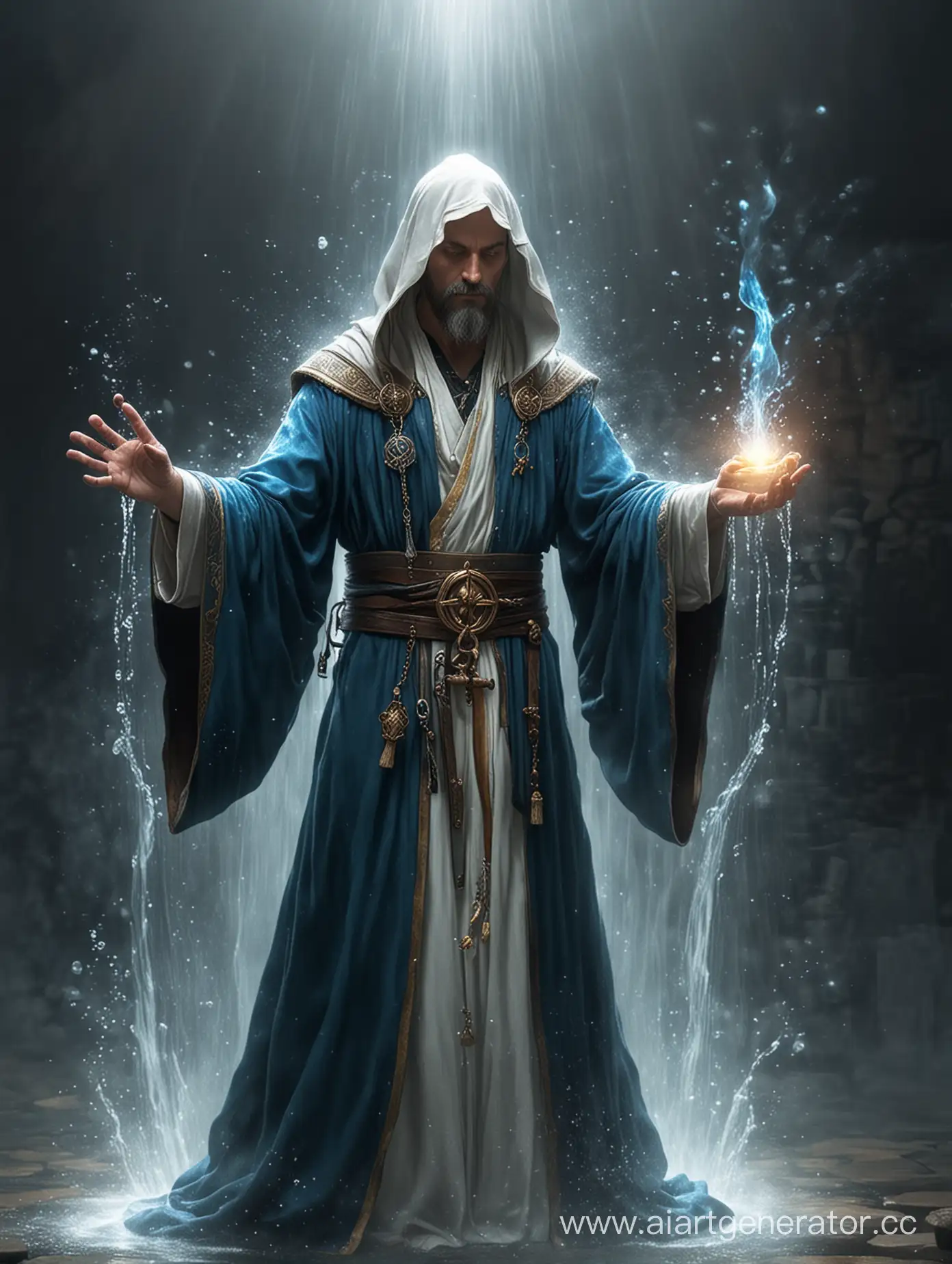 Holy-Water-Mage-Casting-Spells-in-Mystical-Ritual