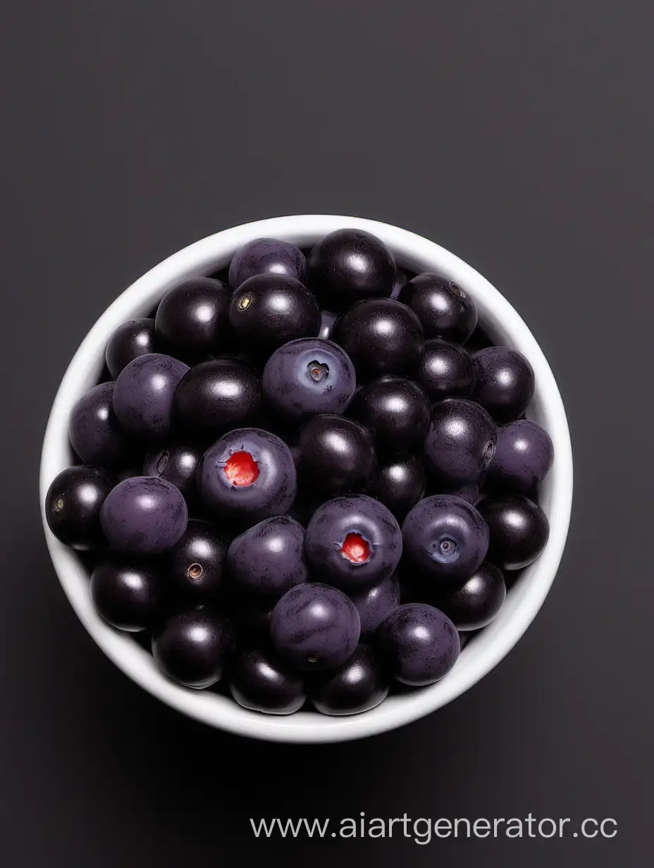 Açaí fruit purple berry