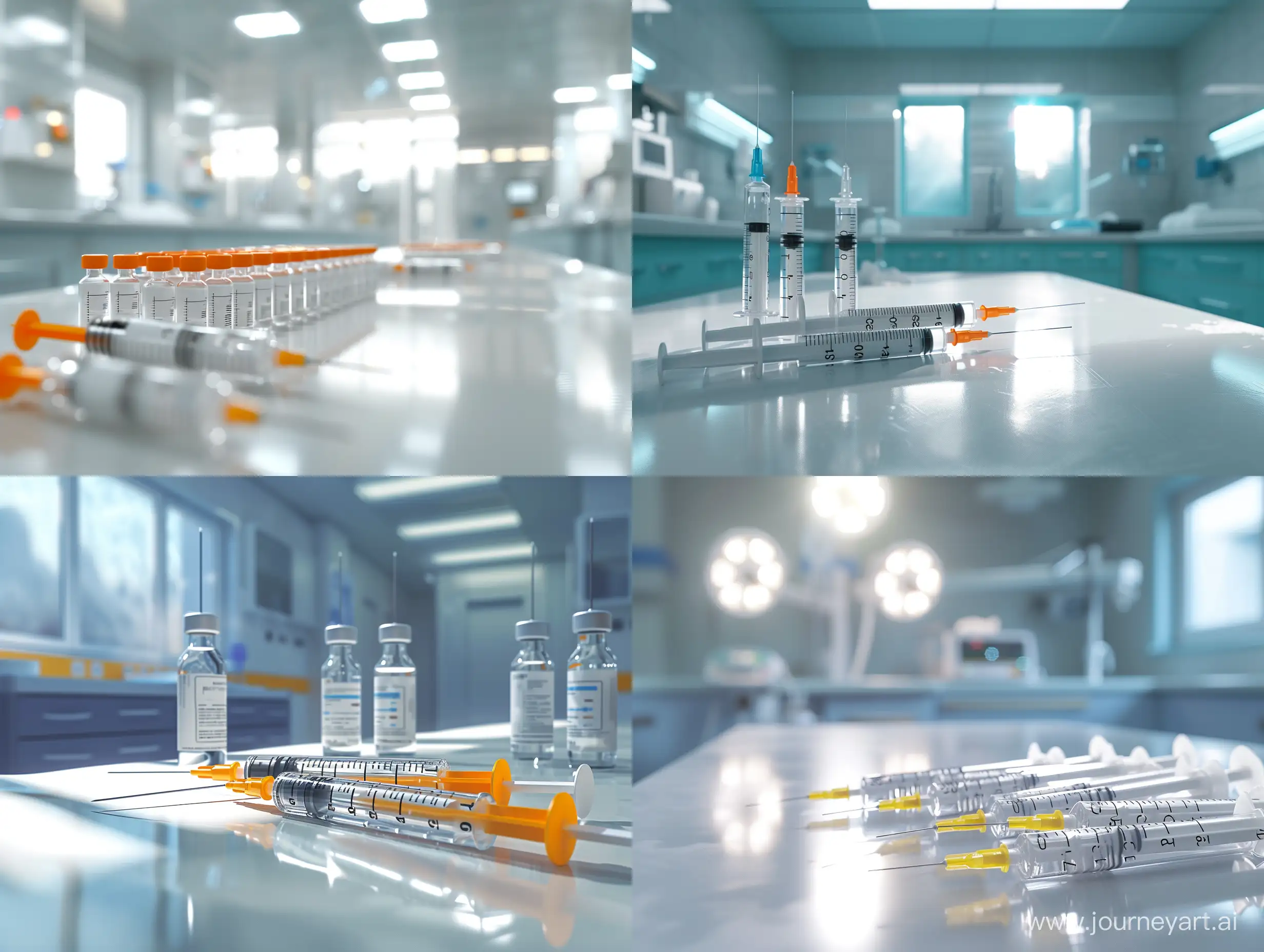 Hospital-Room-Syringes-with-Photorealistic-Details