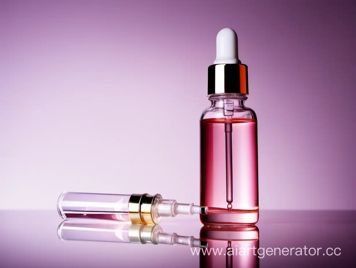 Luxurious-Cosmetic-Serum-in-Elegant-Ampoule-Beautiful-Still-Life-Photography