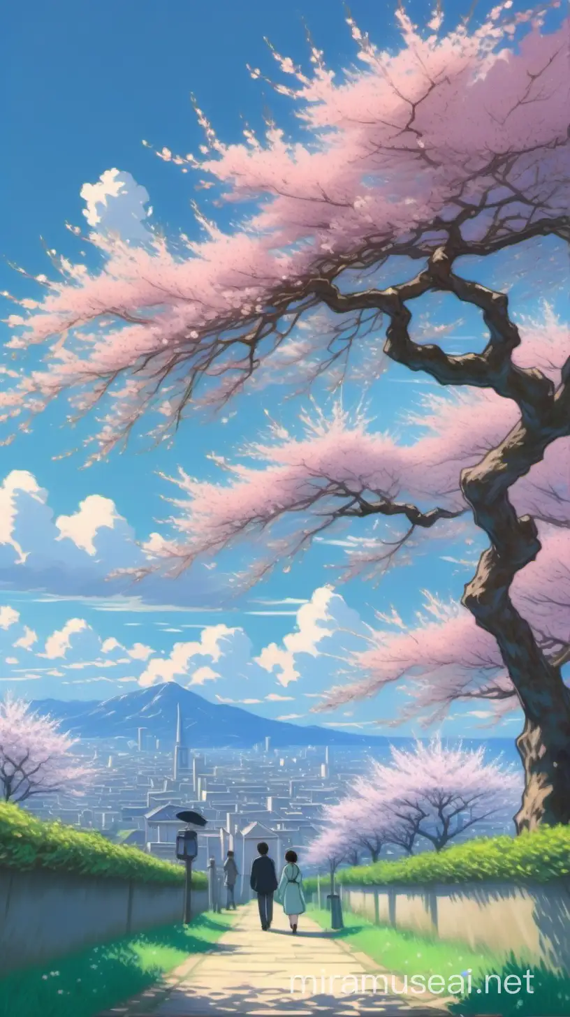 walk into a mesmerizing, picturesque Monet 
Almond Blossoms, tree in center, beautiful art-deco room, very beautiful flowers, very beautiful sky and pink clouds, full shot photography style, Makoto Shinkai style, Ghibli style, acrylic painting style, trending Pixiv style, super detailed, 8k, best quality, masterpiece, fake detailed, 