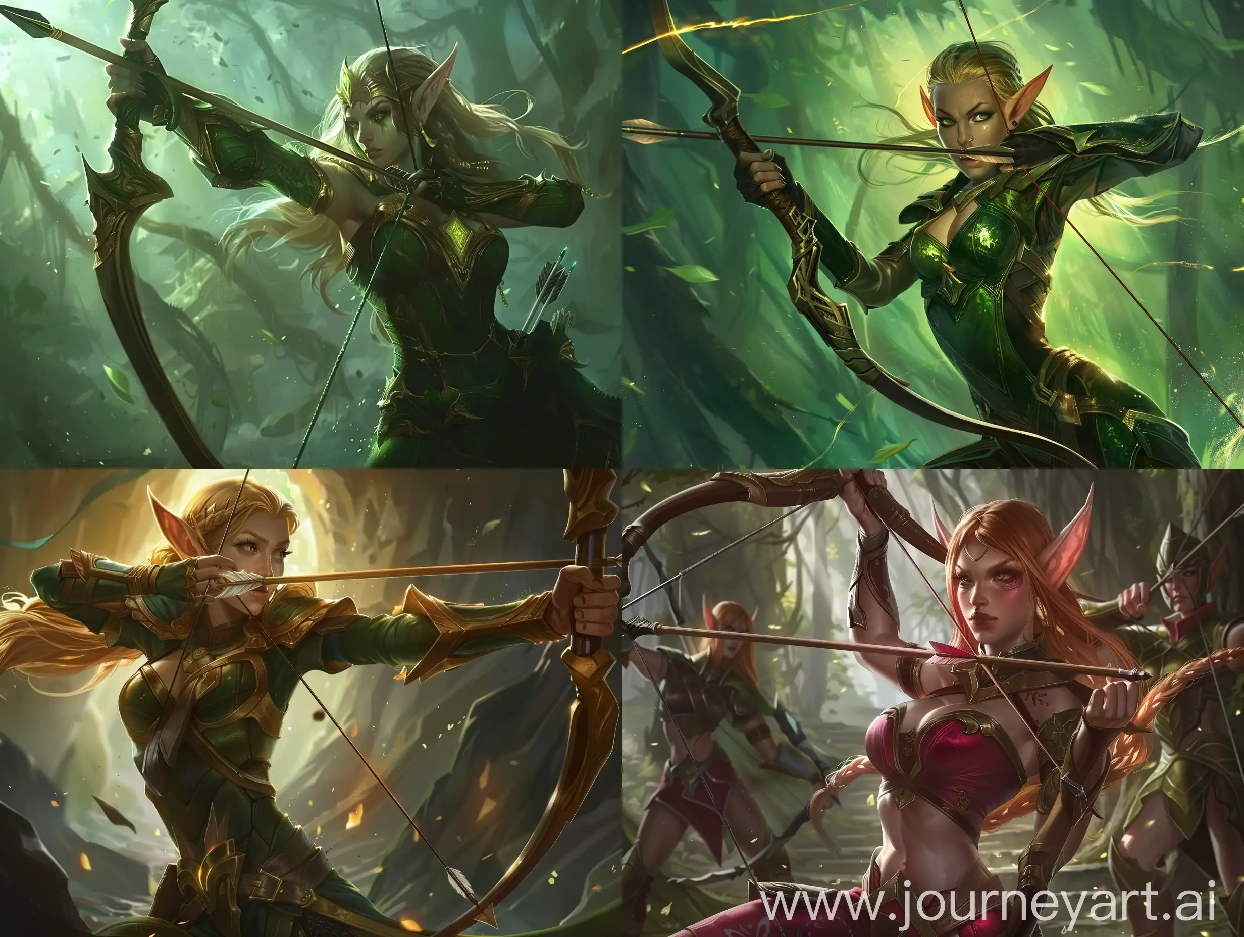 Elven-Archer-in-Action-Dynamic-Pose-Inspired-by-League-of-Legends-Art
