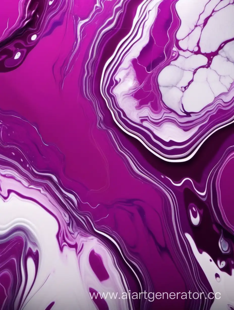 dark magenta marble texture background. Marble fluid art with silver veins