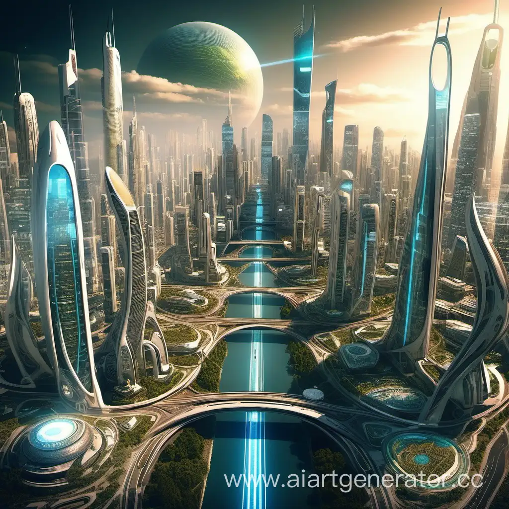 Futuristic-Urban-Landscape-Vision-of-Tomorrows-City
