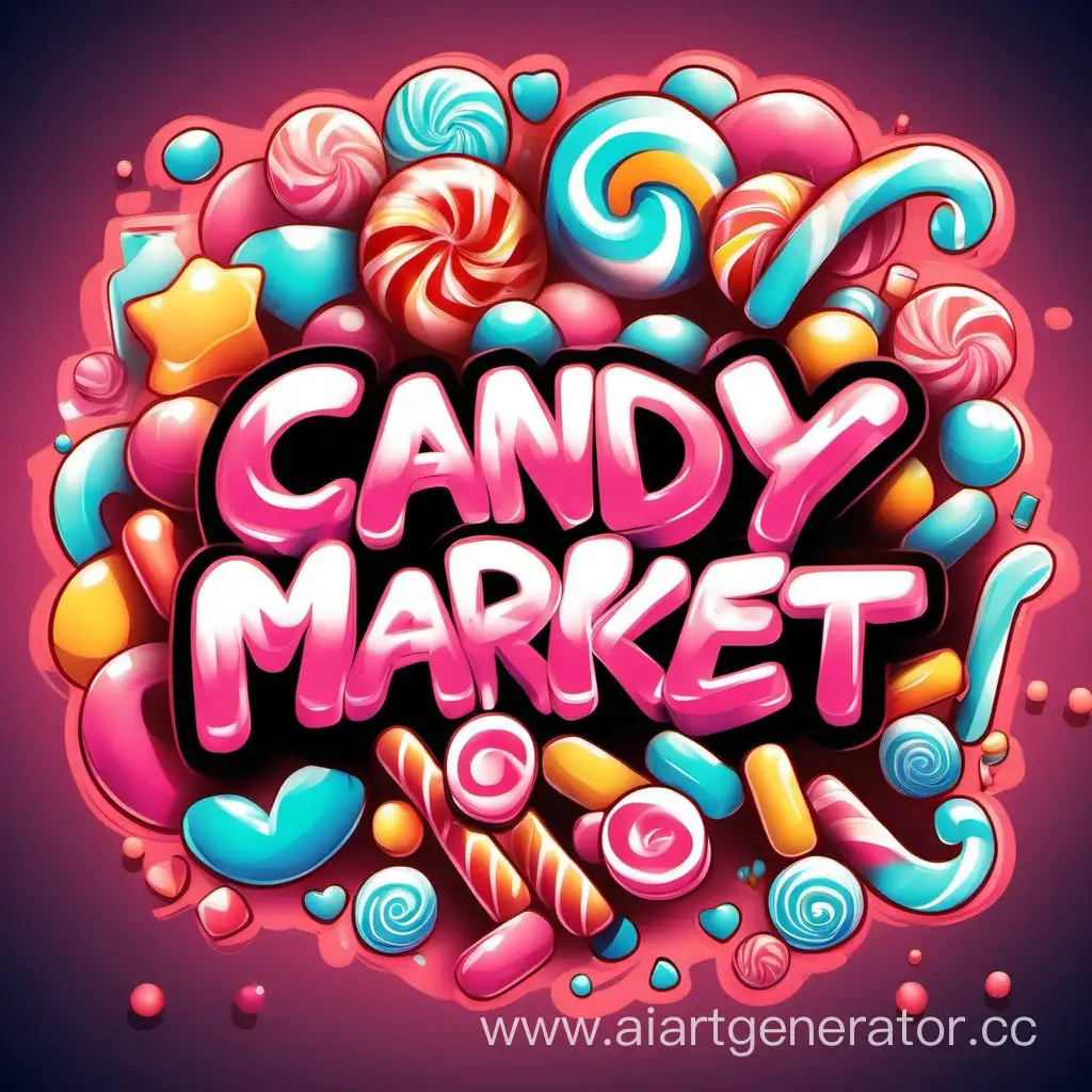 Candy market font graffiti dreams

