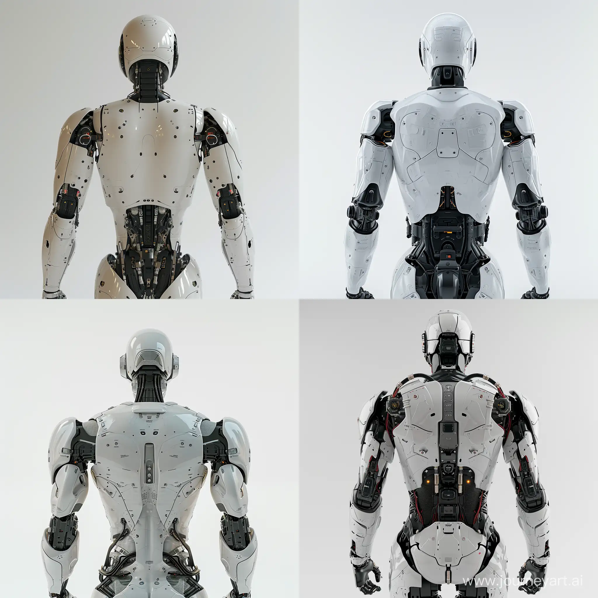 Futuristic-FullLength-Humanoid-Robot-Technology