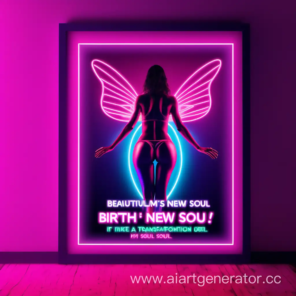 Neon-Motivation-Birth-of-a-New-Soul-in-Vibrant-Transformation
