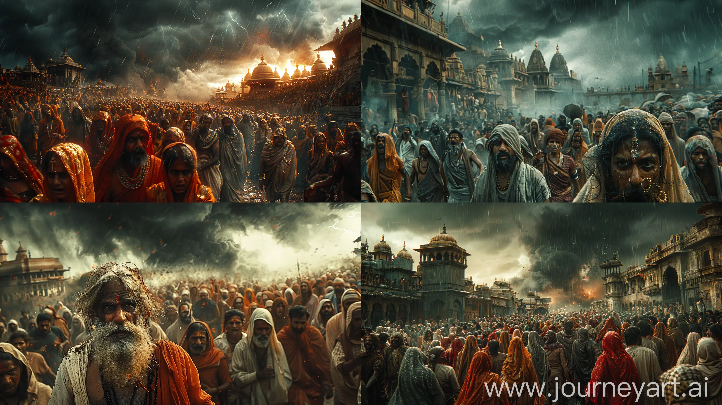 Terrified-Ancient-Indian-Crowd-Fleeing-in-Apocalyptic-Cinematic-Scene