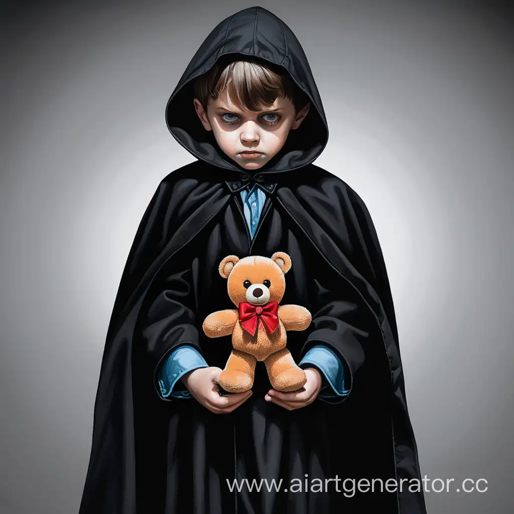 Mysterious-Child-in-Cloak-with-Intriguing-Toy