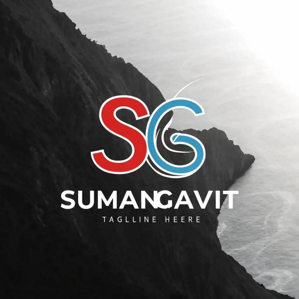 a logo design,with the text "(SG)", main symbol:Suman Gavit YouTube channel,Moderate,be used in Legal industry,clear background