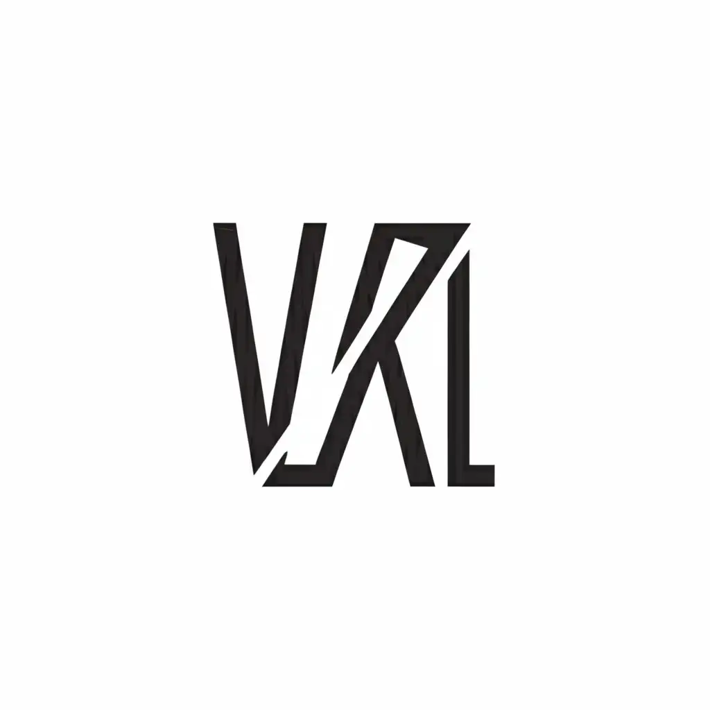 LOGO Design for VKL Sleek and Modern with Clear Background and ...